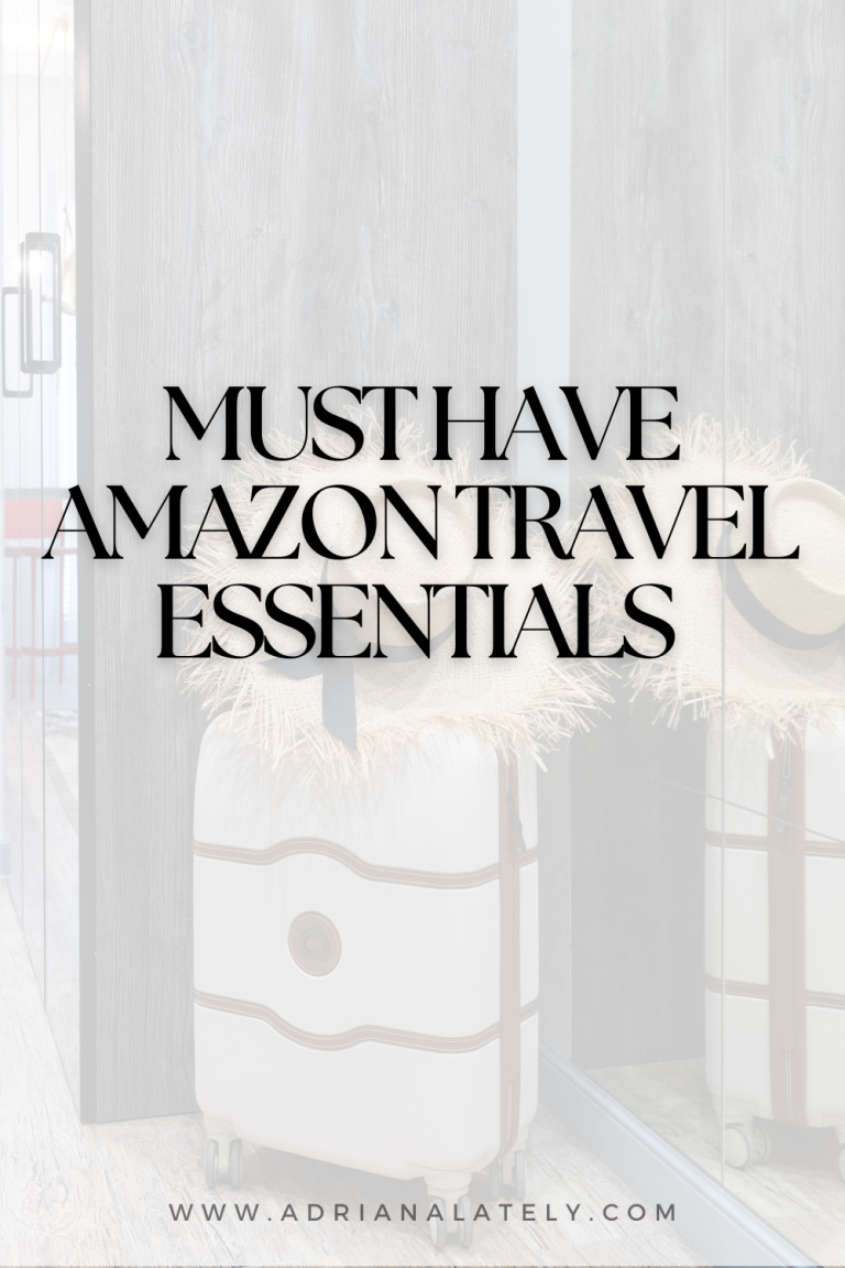 10 Best Amazon Travel Essentials You Need - Adriana Lately